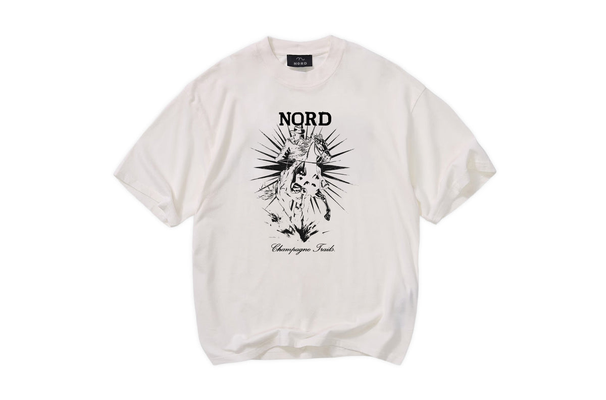 CHAMPAGNE TRAILS TEE