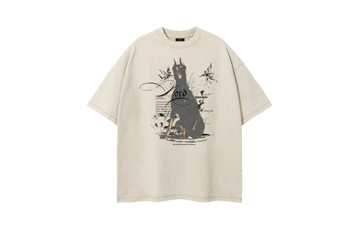 DOBERMAN SCRIPT TEE