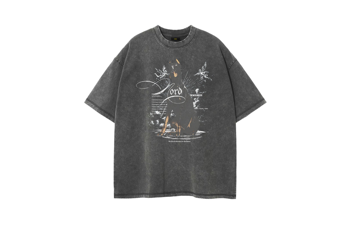 DOBERMAN SCRIPT TEE